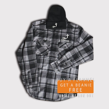 CrossPolitic Flannel and Beanie