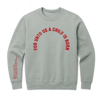 UNTO US-WASHED CREW-GUSTY GREY